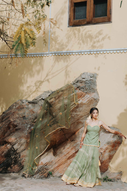 Cotton Lehenga Set
