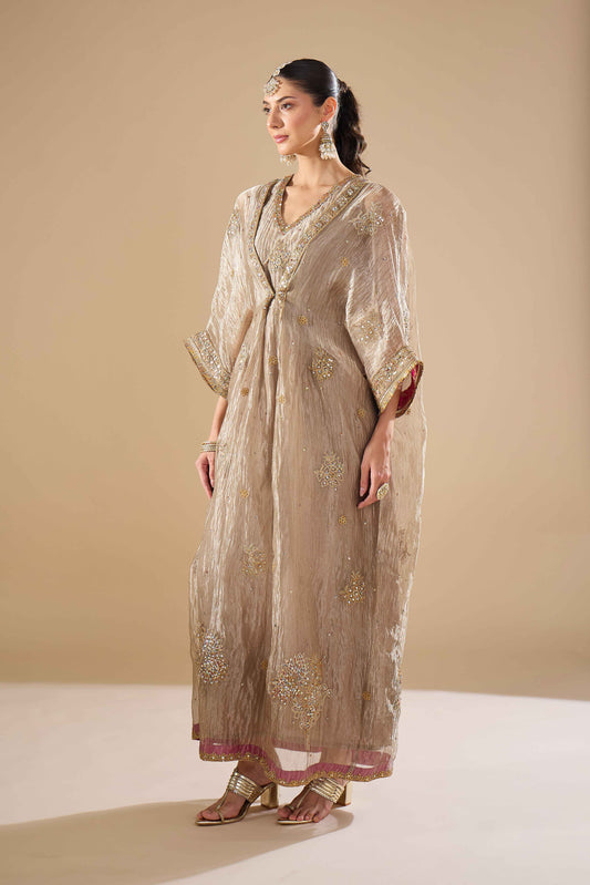 Champagne Tissue Kaftan