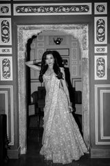 Lavender & Silver Lehenga Set