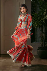 Tie & Dye Lehenga Set