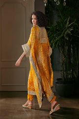 Yellow Kaftan Set