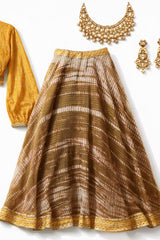 Tie & Dye Lehenga Set