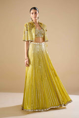 Lemon Yellow Lehenga Set