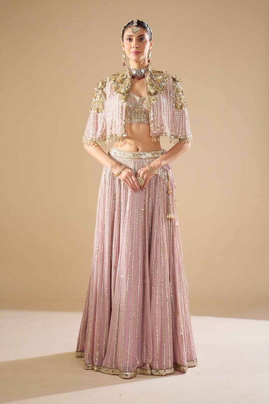 Lavender Lehenga Set
