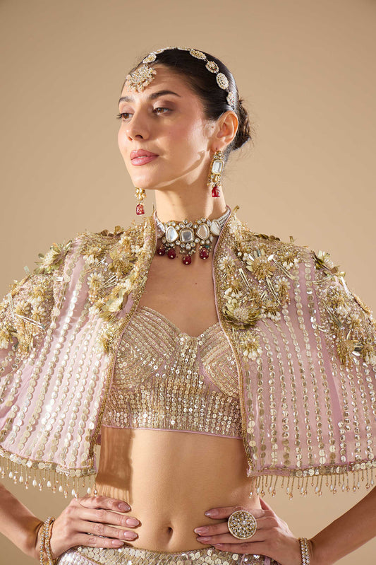 Lavender Lehenga Set