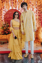 Men's Brocade Kurta