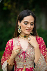 Fuchsia Kaftan Set